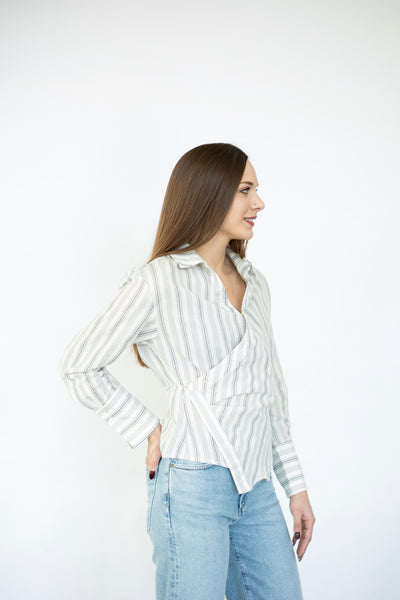 Women's elevated button up