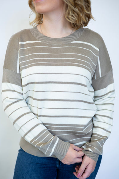 Kennedy Stripe Sweater