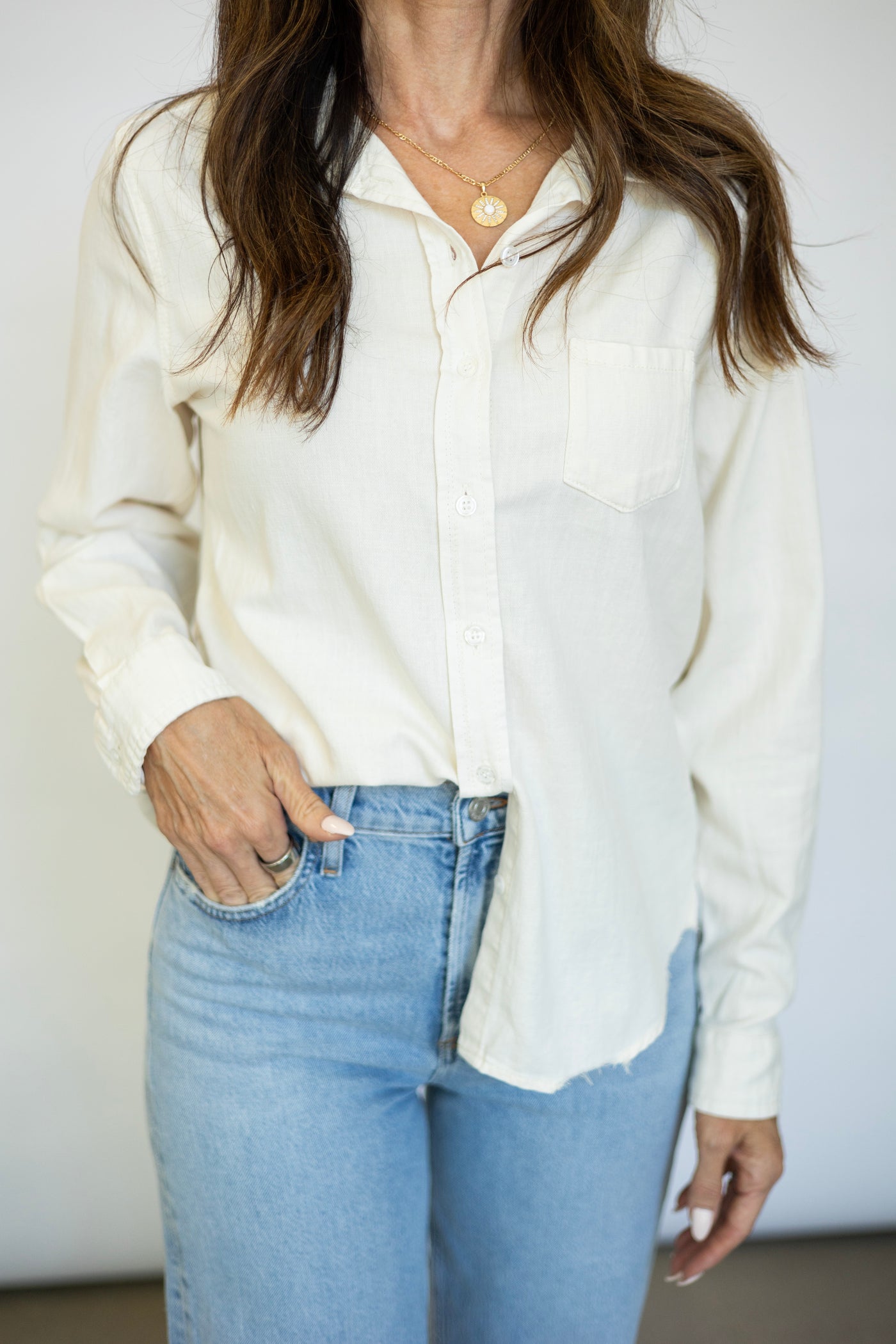 Jasmine Long Sleeve Button Up