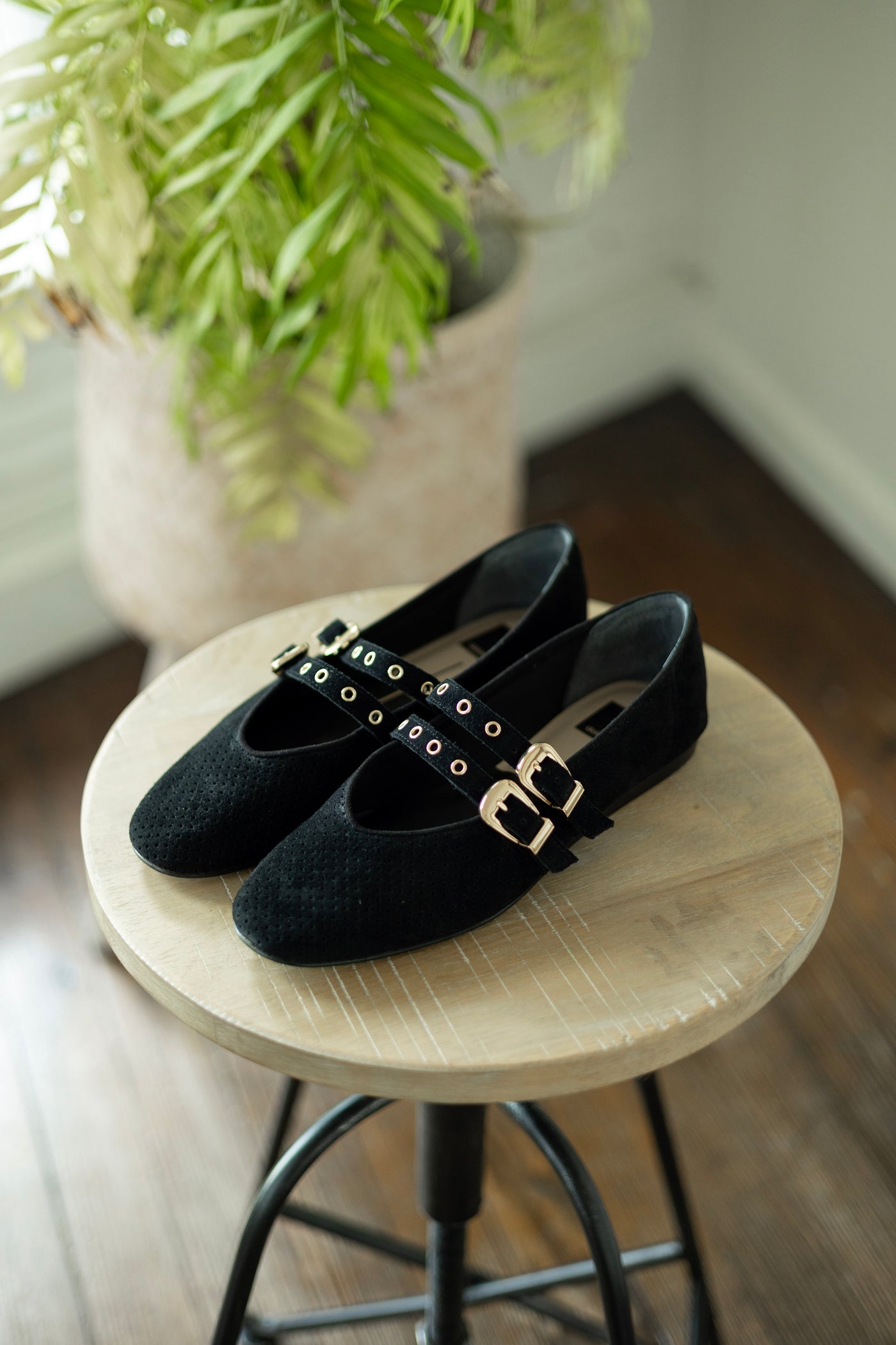 Baylee Grommet Ballet Flats