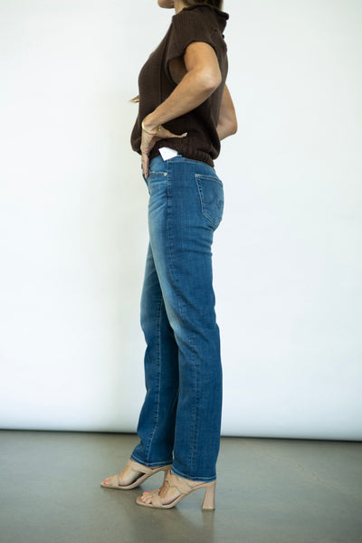 AG straight leg boyfriend jeans