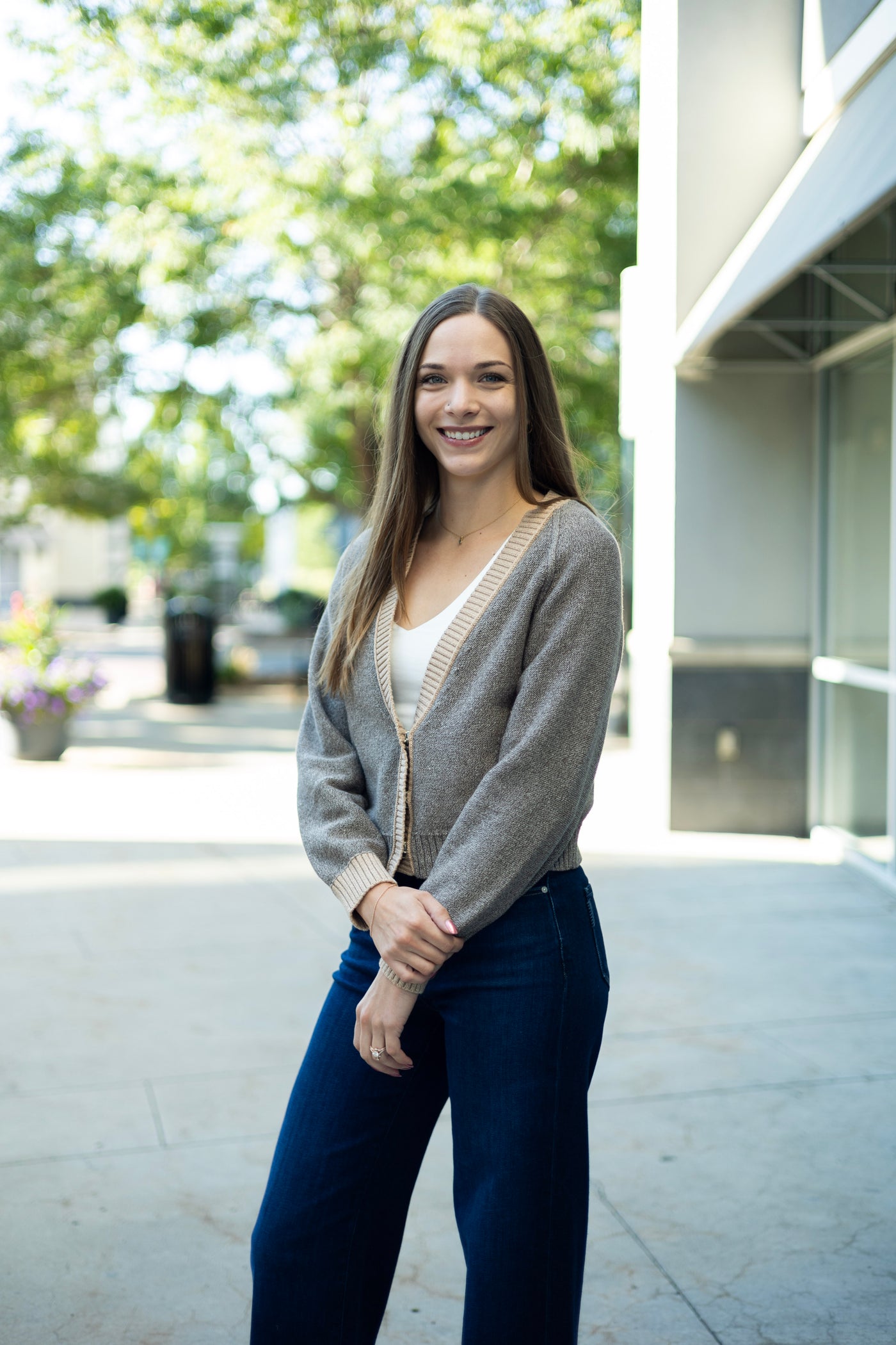 Women's fall cardigan
