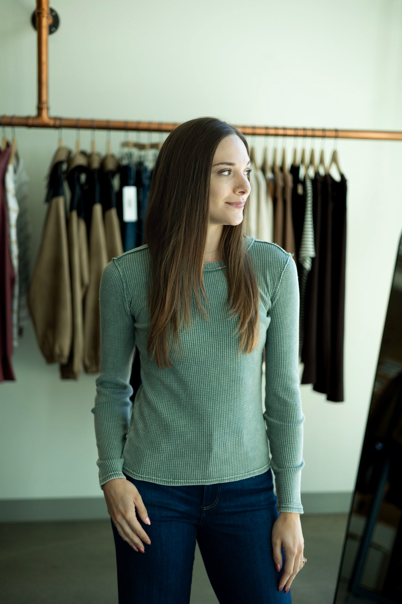 Long sleeve thermal for women