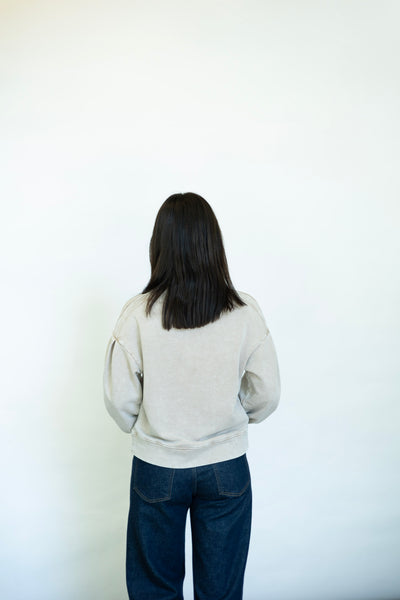 Drop Shoulder Duet Pullover