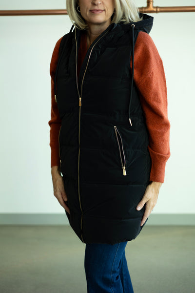 Hooded Puffer Vest