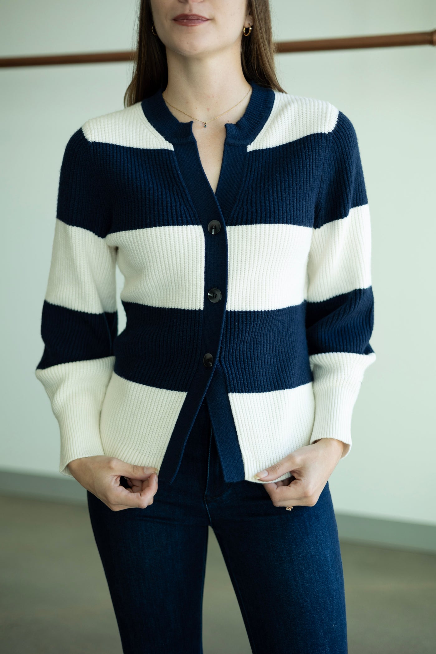Lottie Rugby Cardigan