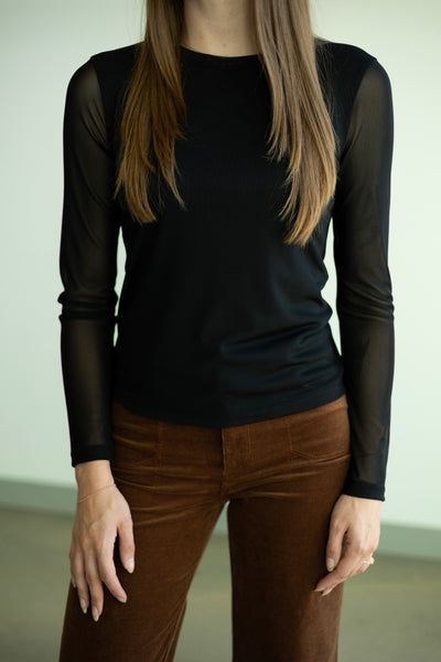 L/S Perfect Mesh Tee