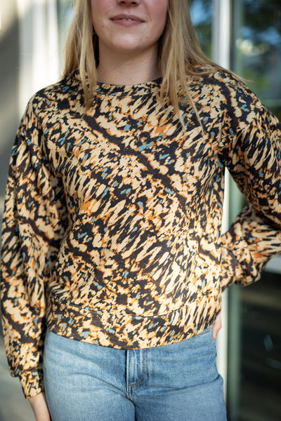 Printed Pullover