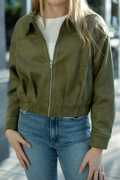 Tuscany Faux Suede Jacket