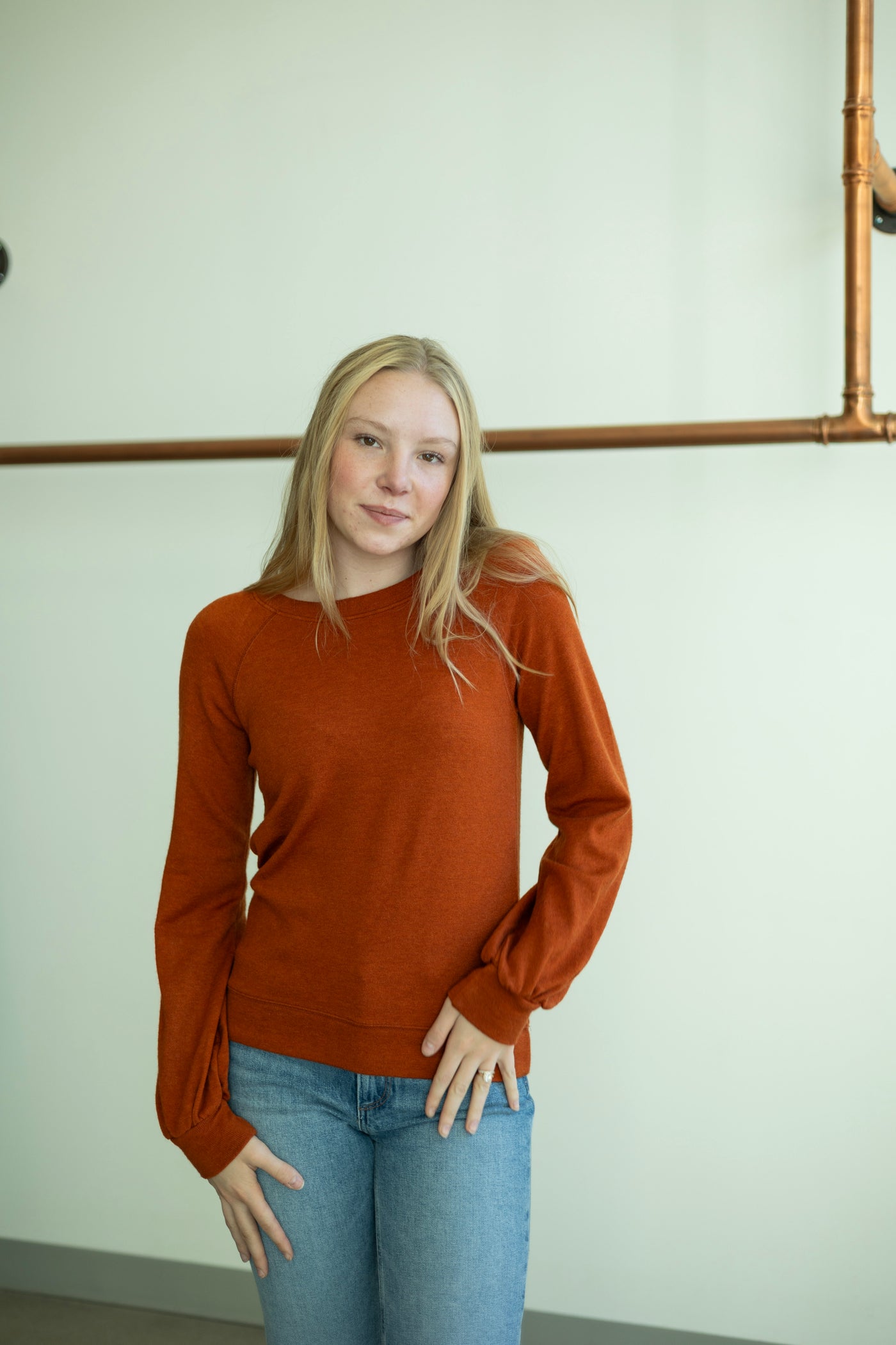 L/S Raglan Top