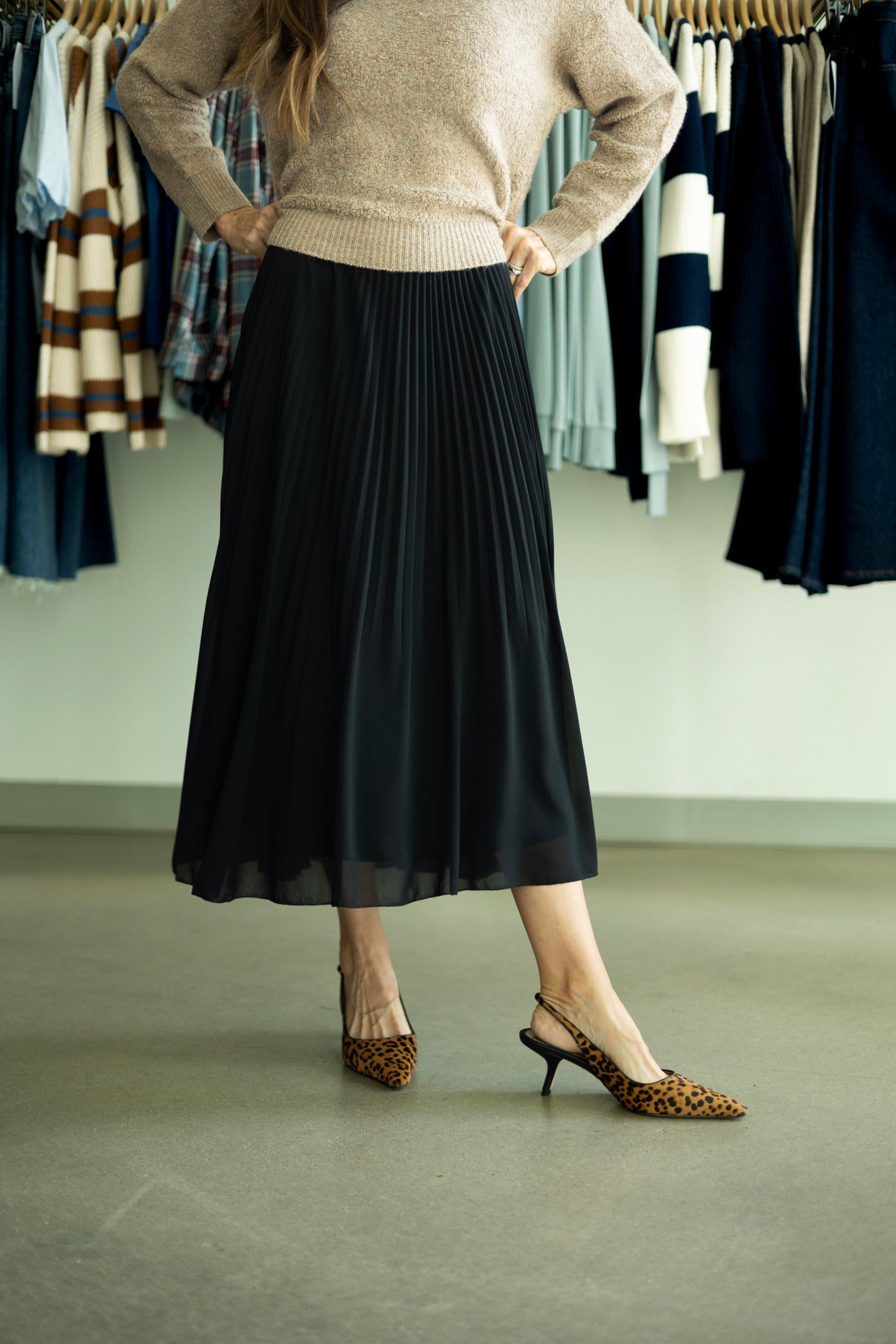 Pleated Skirt