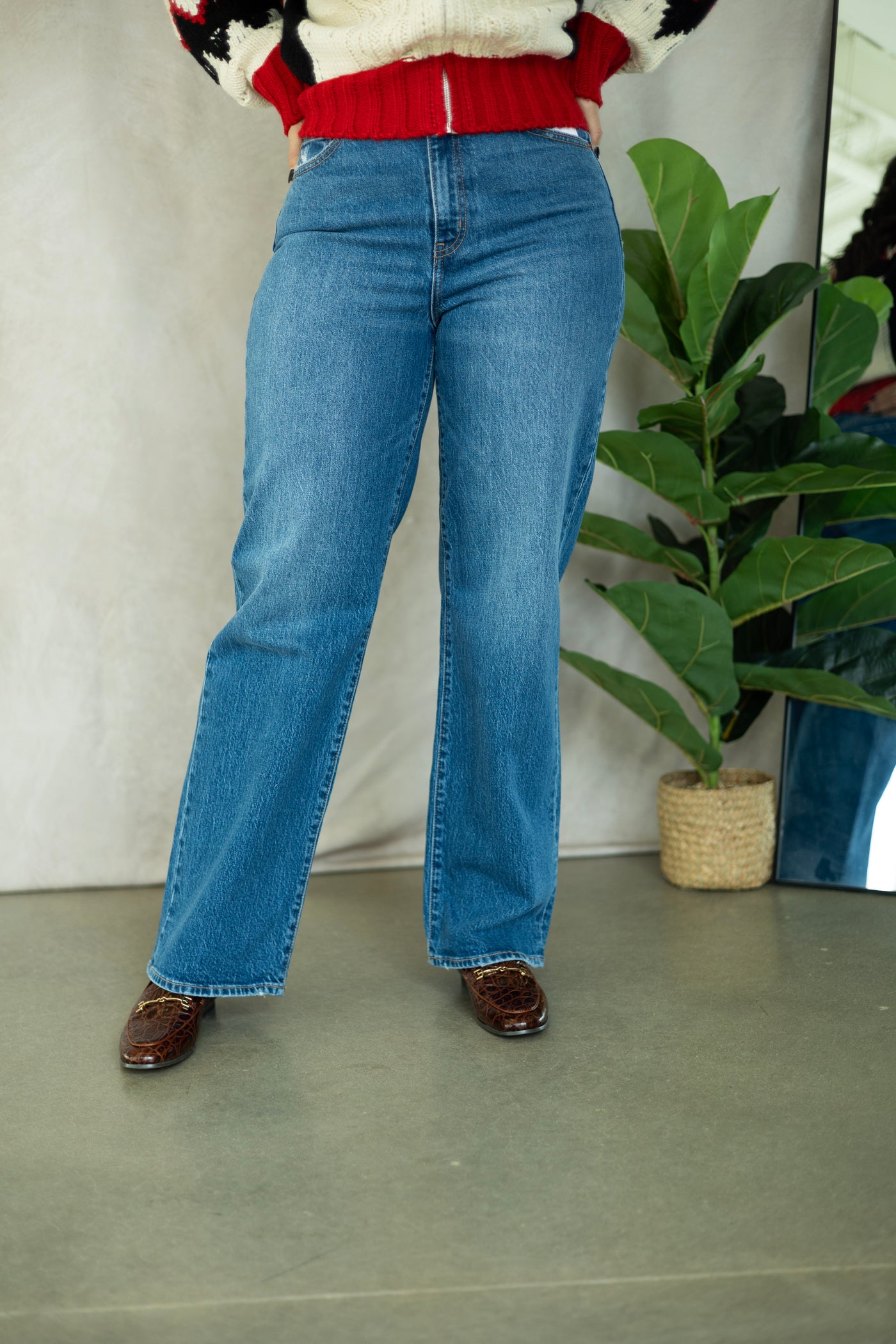 City Straight High Rise Straight