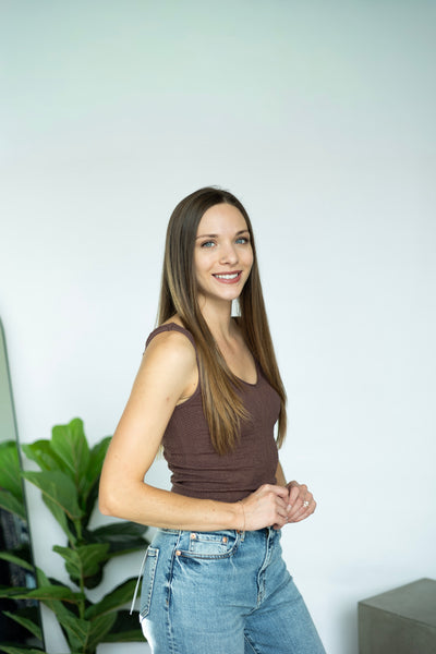 Reversible Lace Textured Top