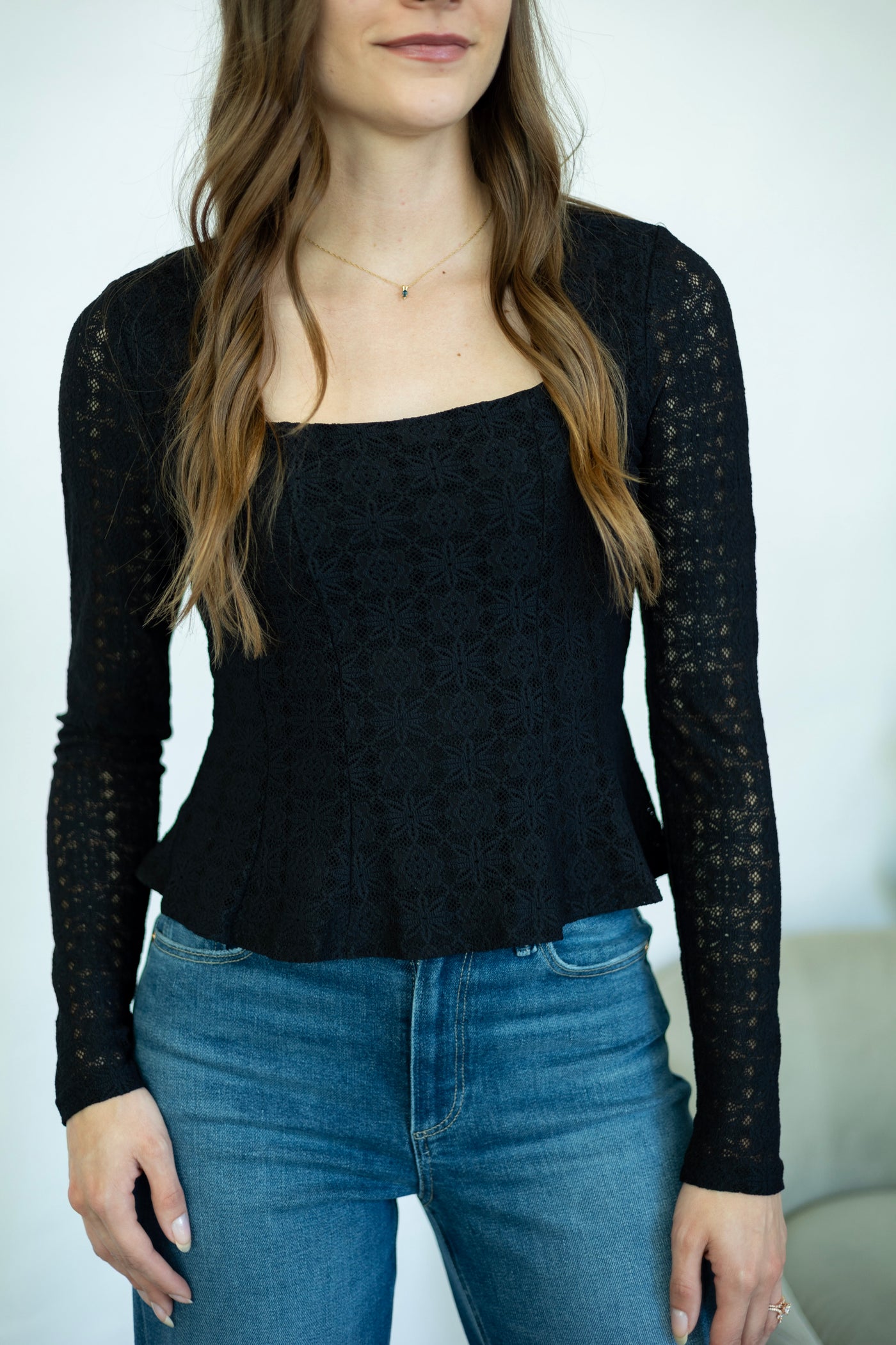Cute lace tops for women