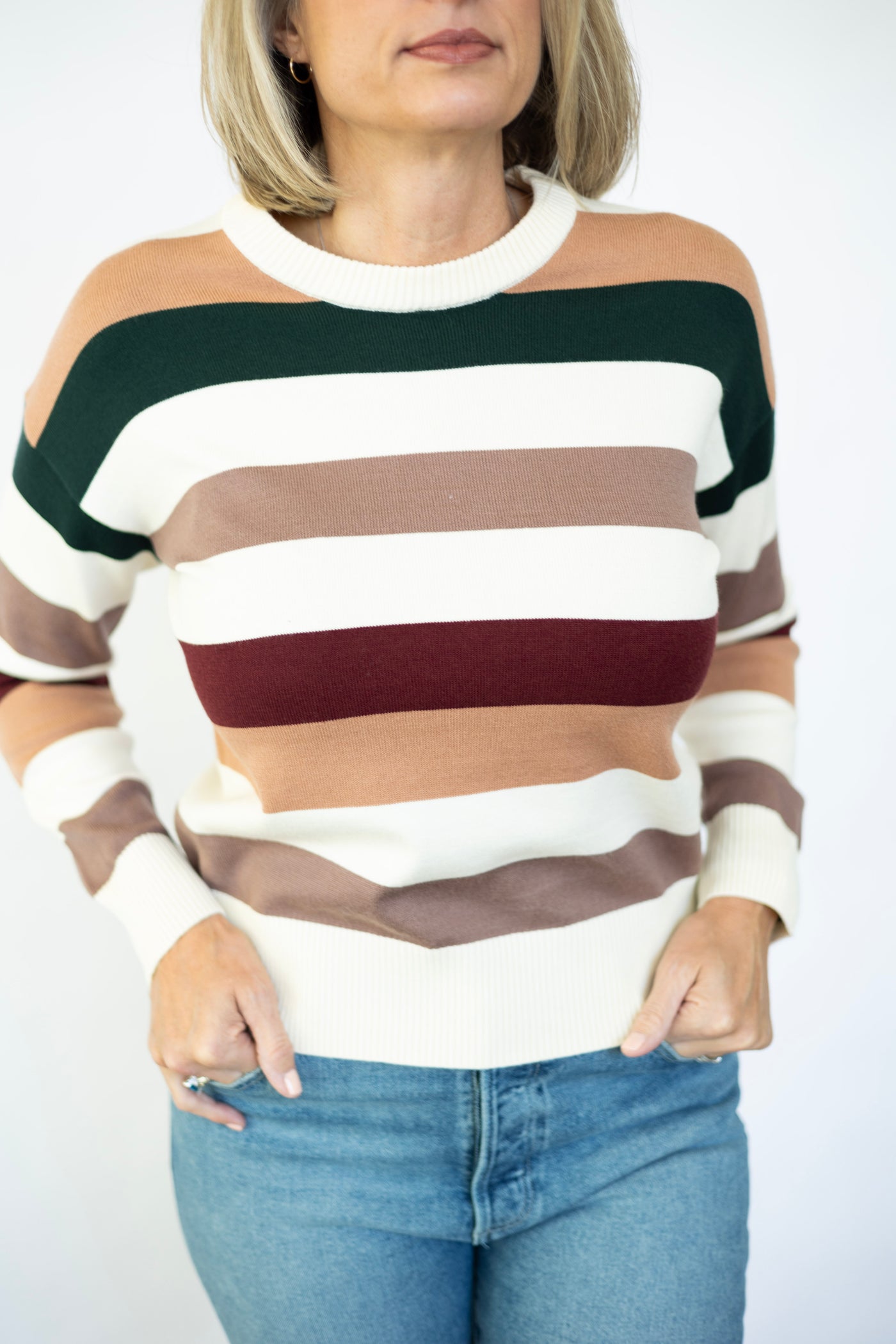 Blake Striped Sweater