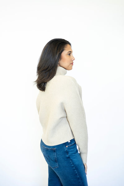 Anya Turtleneck Dolman Sleeve Sweater