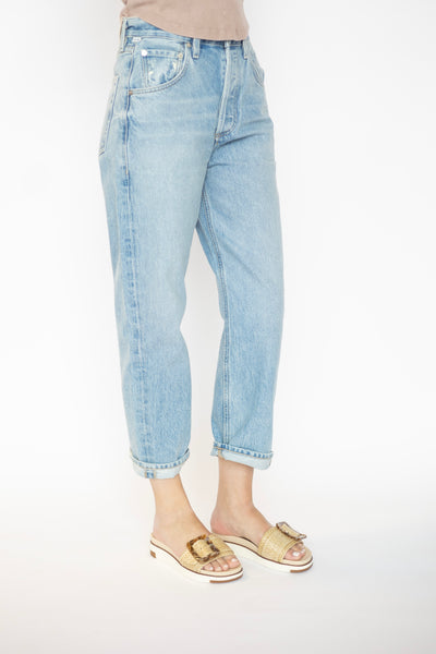 Dahlia Relaxed Bow Leg Jeans