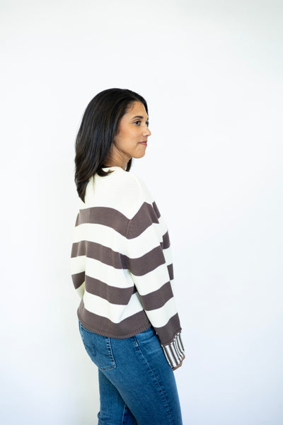 Striped Pullover Sweater