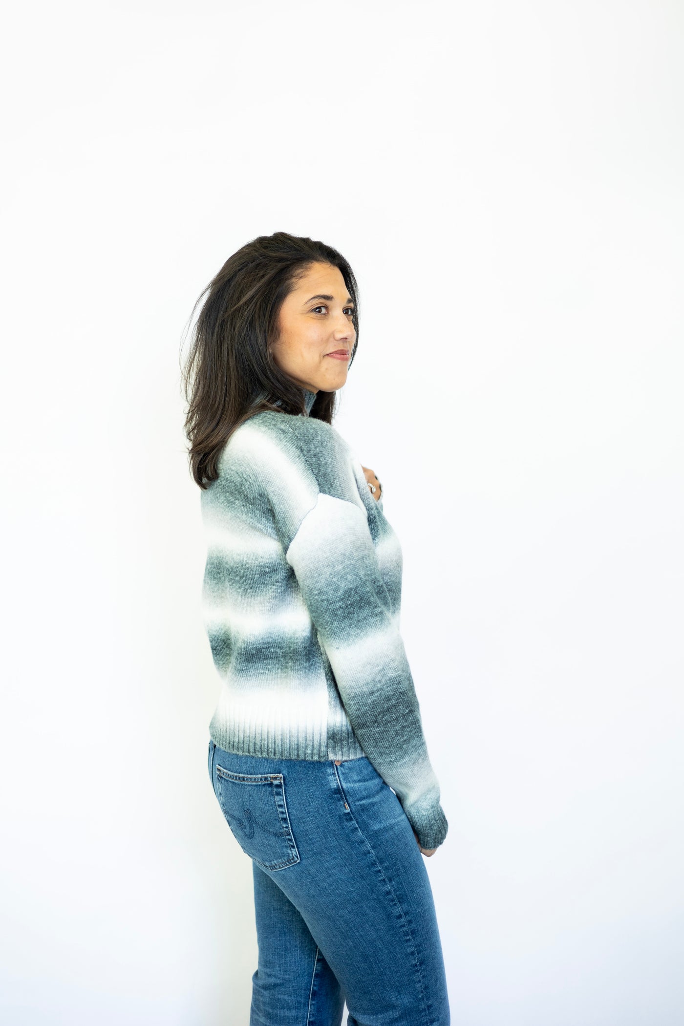 Alnus Multicolor Turtleneck Sweater