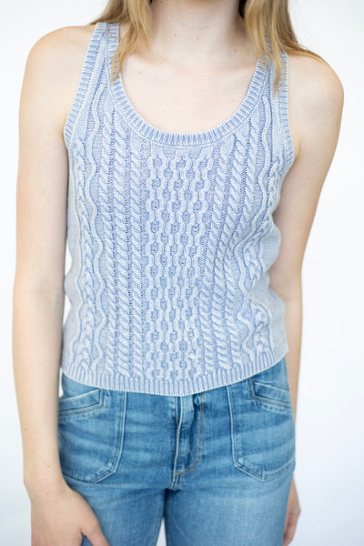 Women's knitted tank