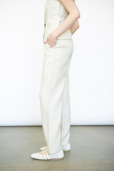 Women's linen pants set