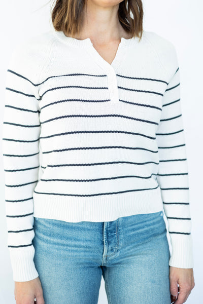 Serafina Stripe Sweater