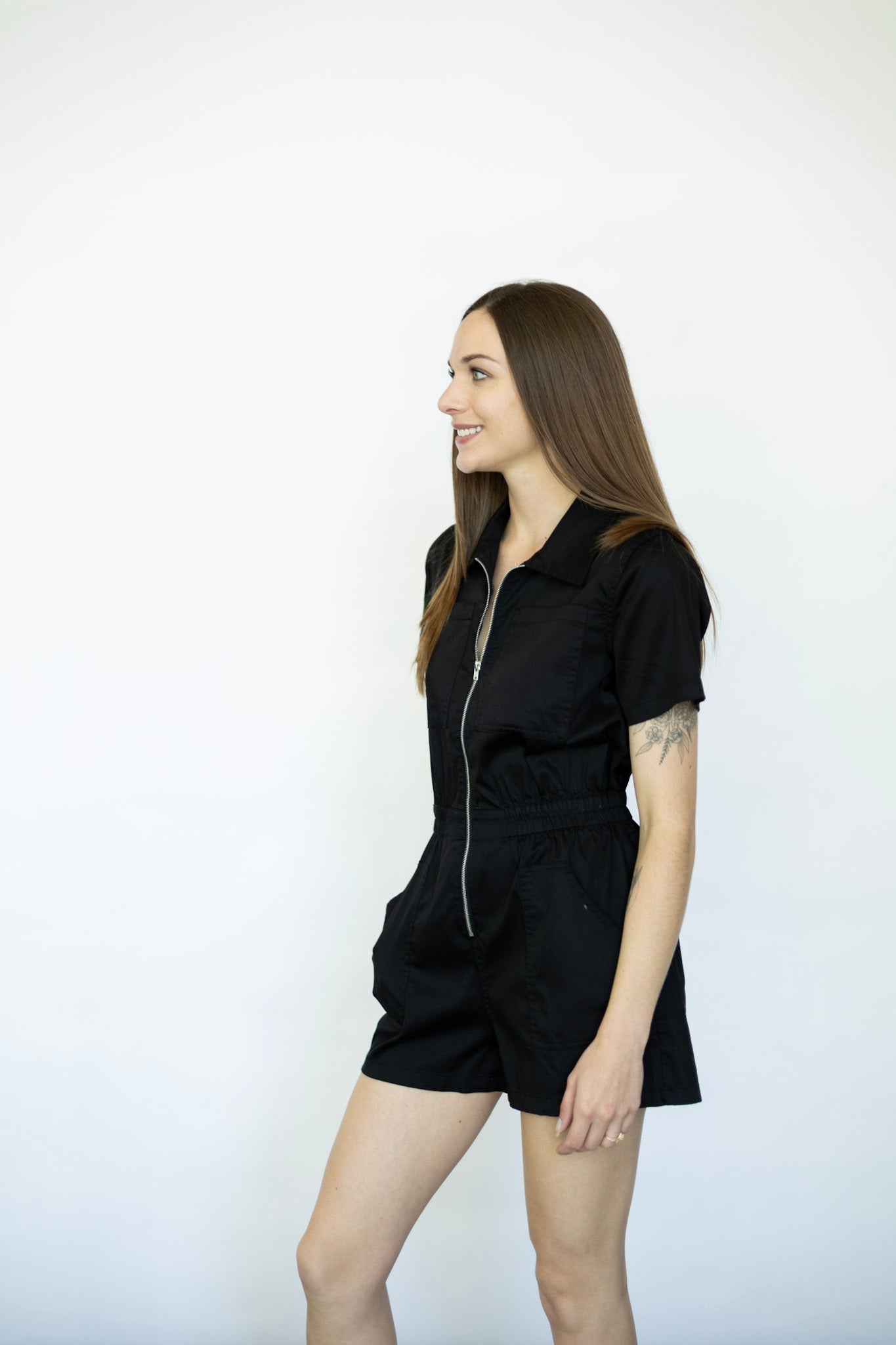 Romper S/S Collared