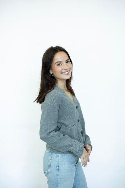 Grey everyday cardigan
