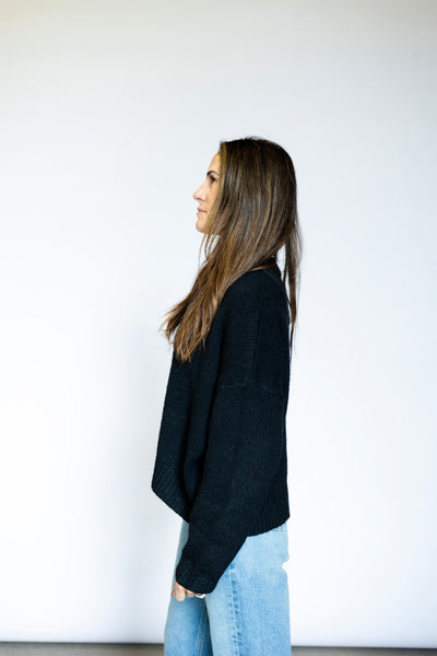 V-Neck Oversized Pullover