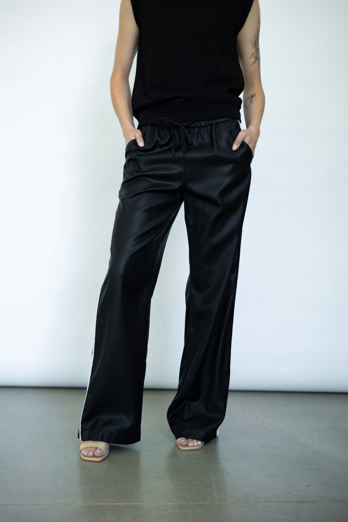 Not so casual, casual track pants for women