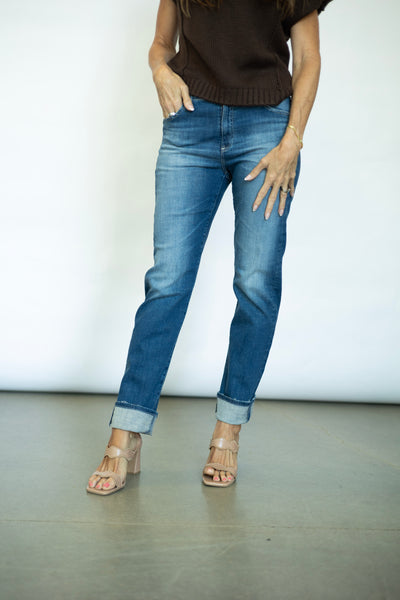 AG straight leg boyfriend jeans