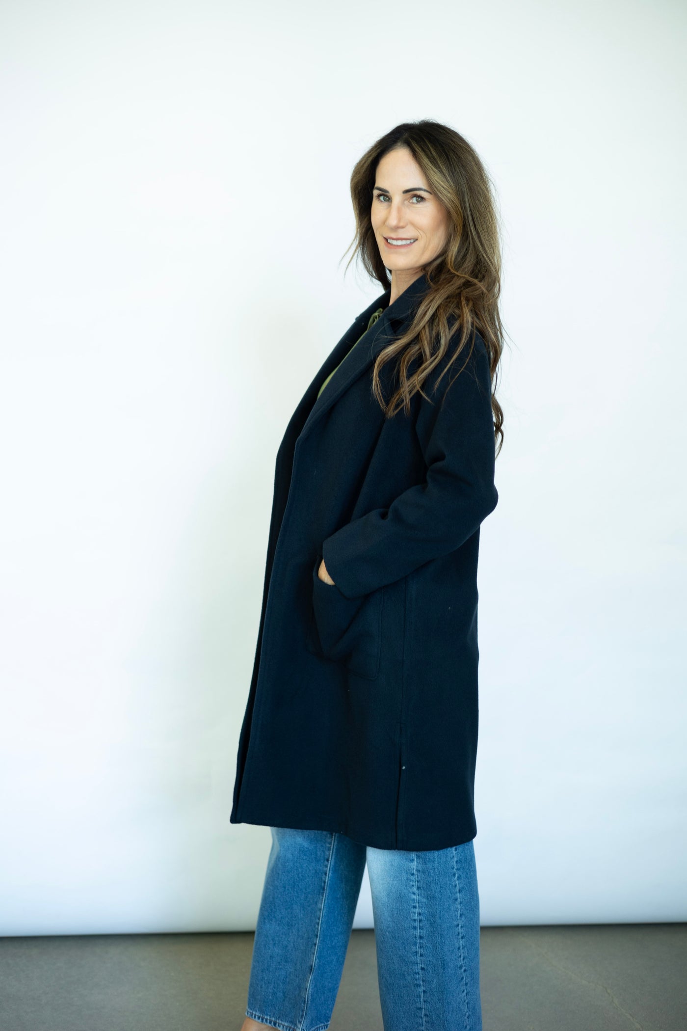 Hayley Open Coat