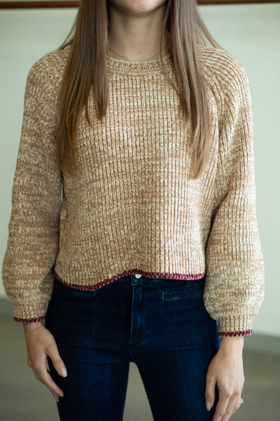 Knitted Long Sleeve Sweater