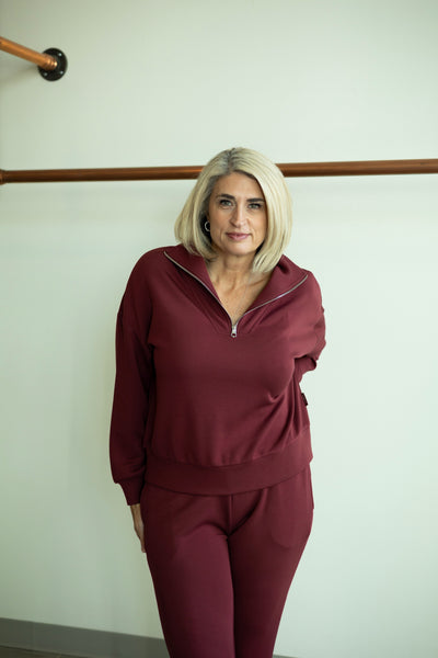 Hawley Half Zip Sweat