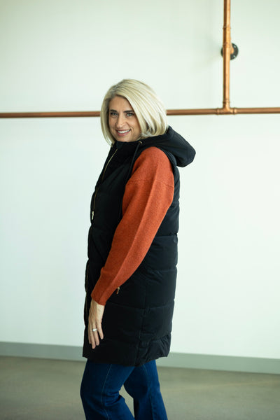 Hooded Puffer Vest