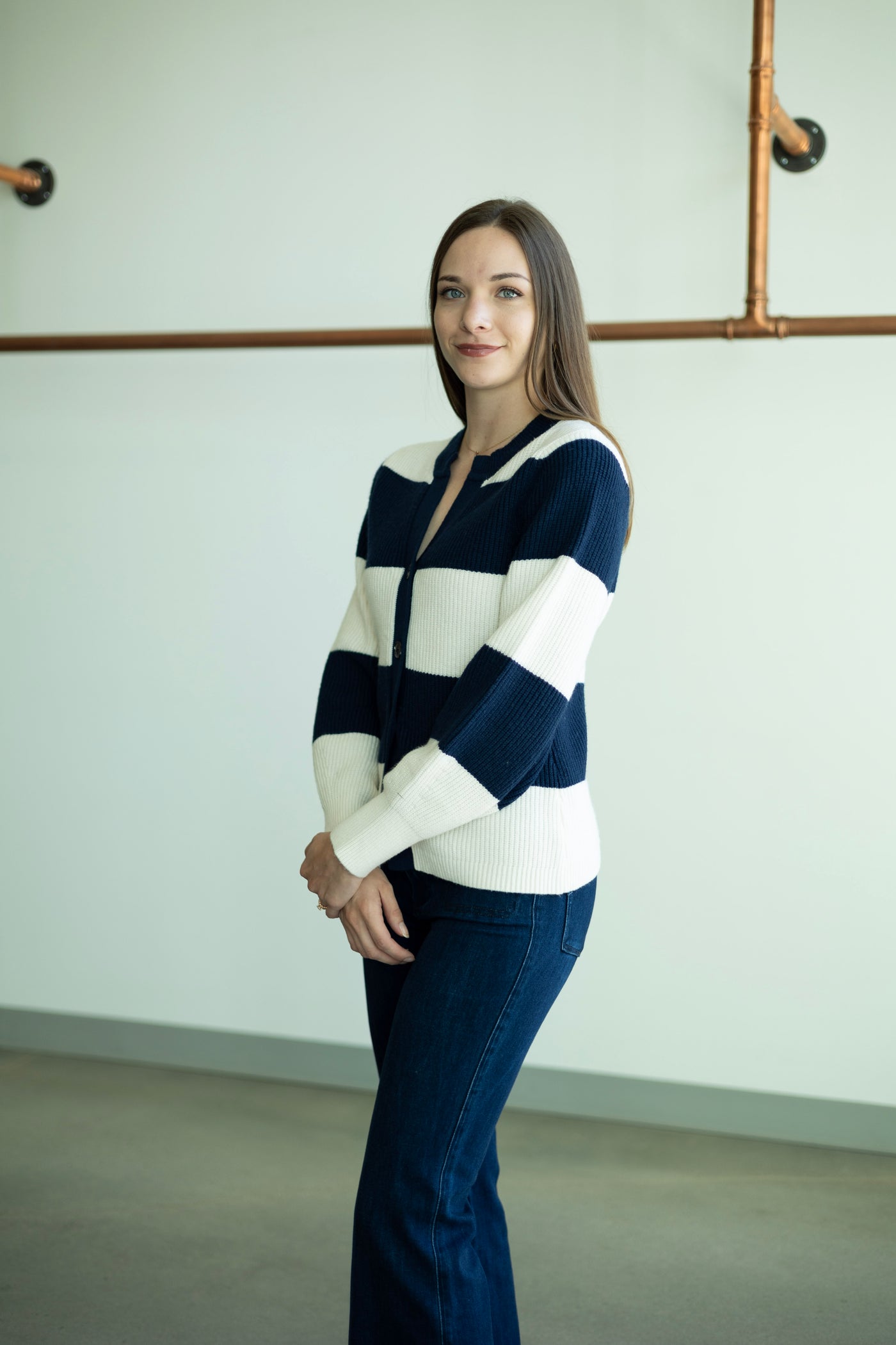 Lottie Rugby Cardigan