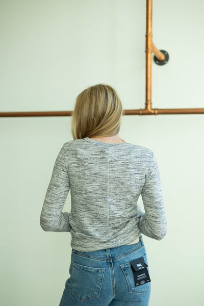 Rib Crewneck Pullover