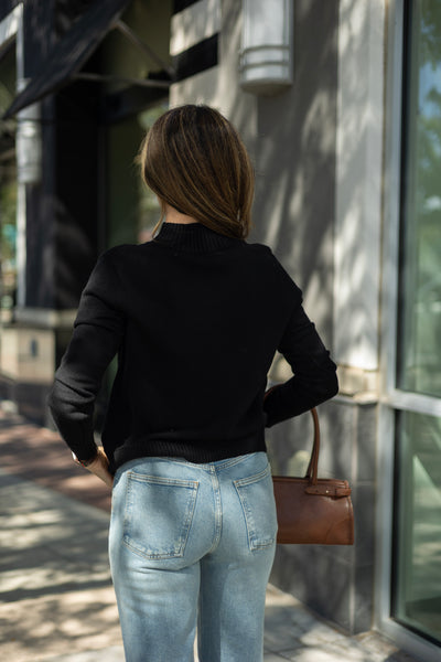 Ultra Soft Mock Neck Sweater
