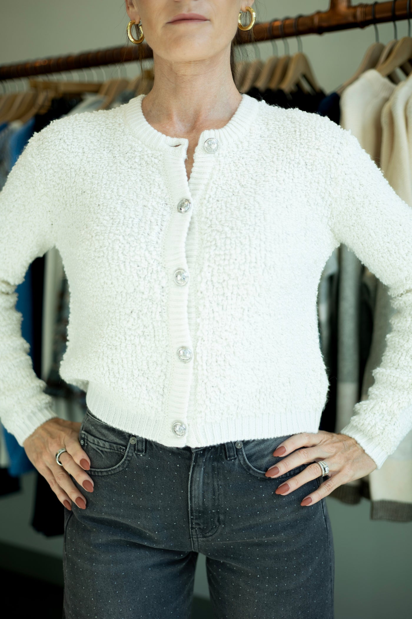 Maxie Fluffy Cardigan