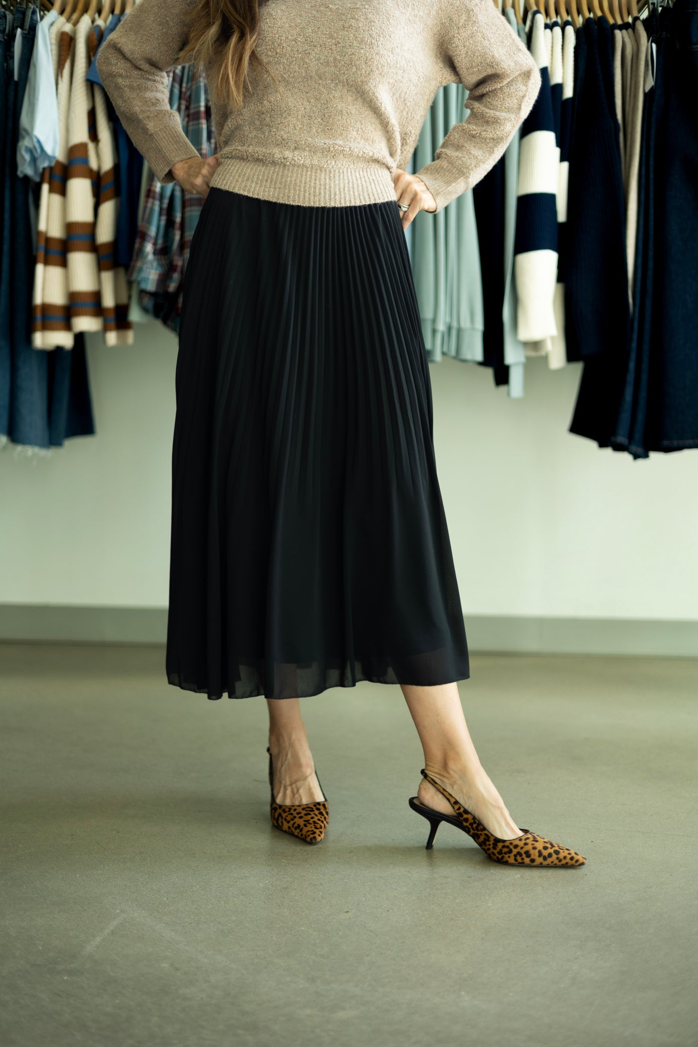 Pleated Skirt