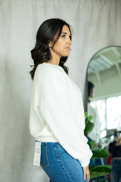 Fallon Fuzzy Crewneck