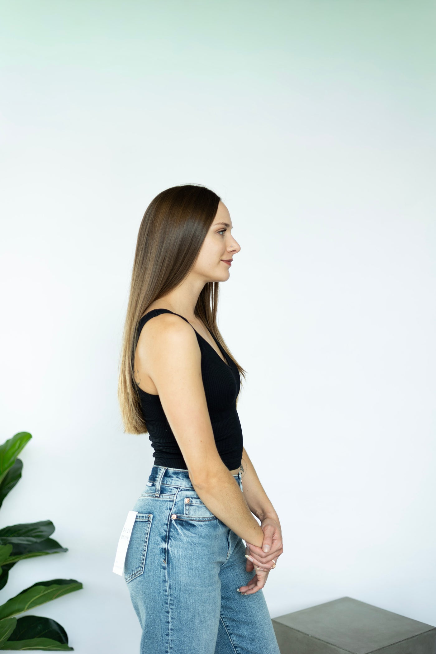 Reversible Ribbed Crop Top