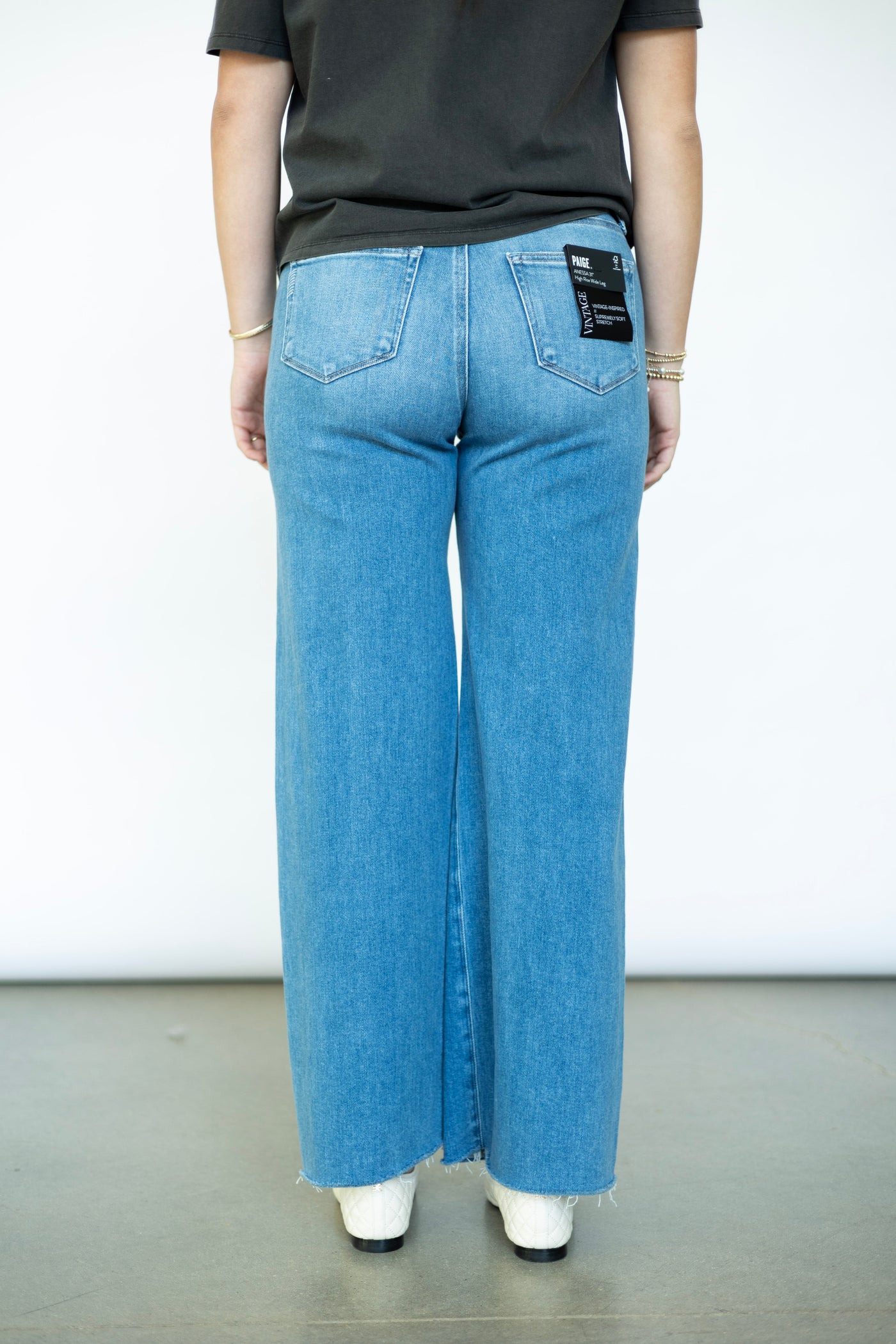 Anessa 31" W/ Raw Hem + Seamed Beltloops