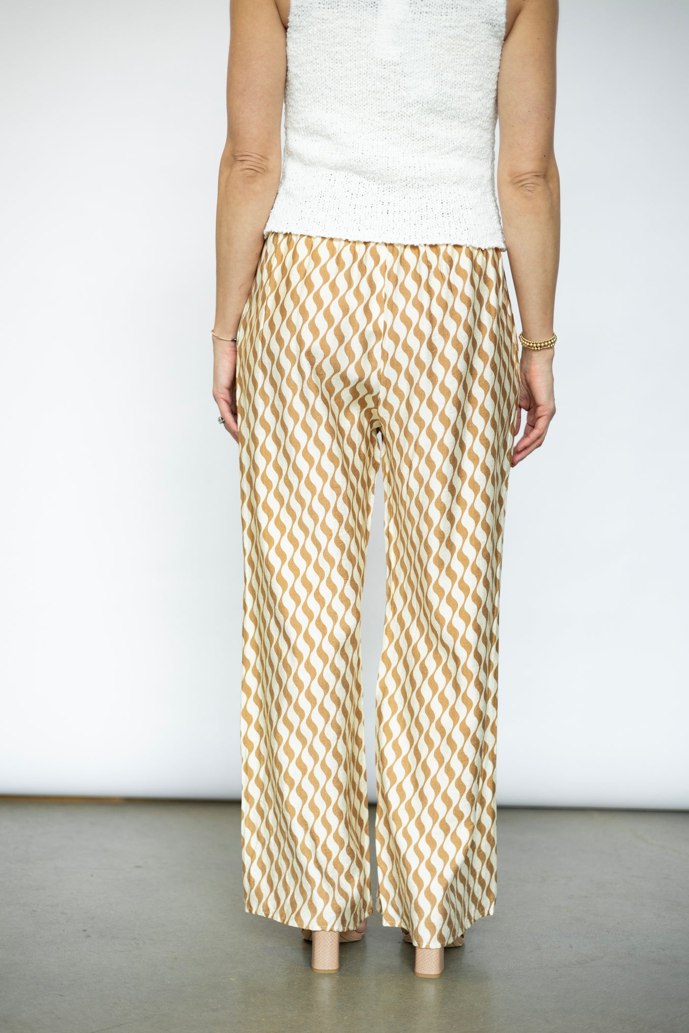 Patterned flowy pants