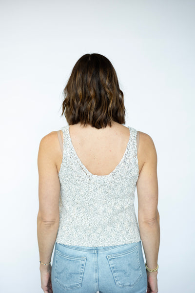 Women's knitted tank top