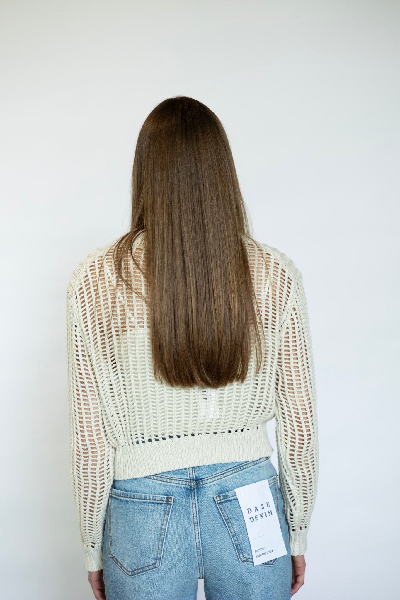 Open knit summer sweater
