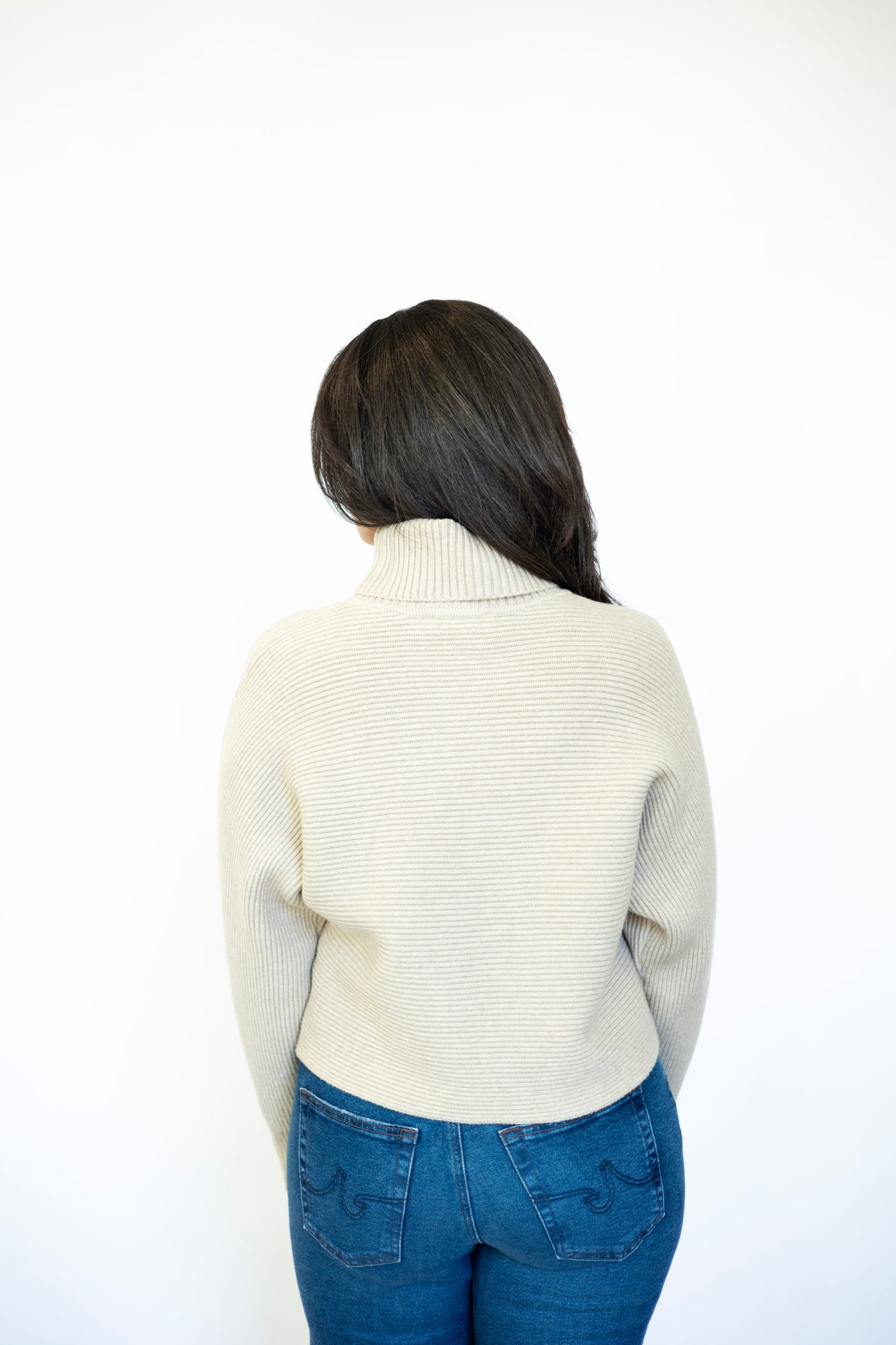 Anya Turtleneck Dolman Sleeve Sweater