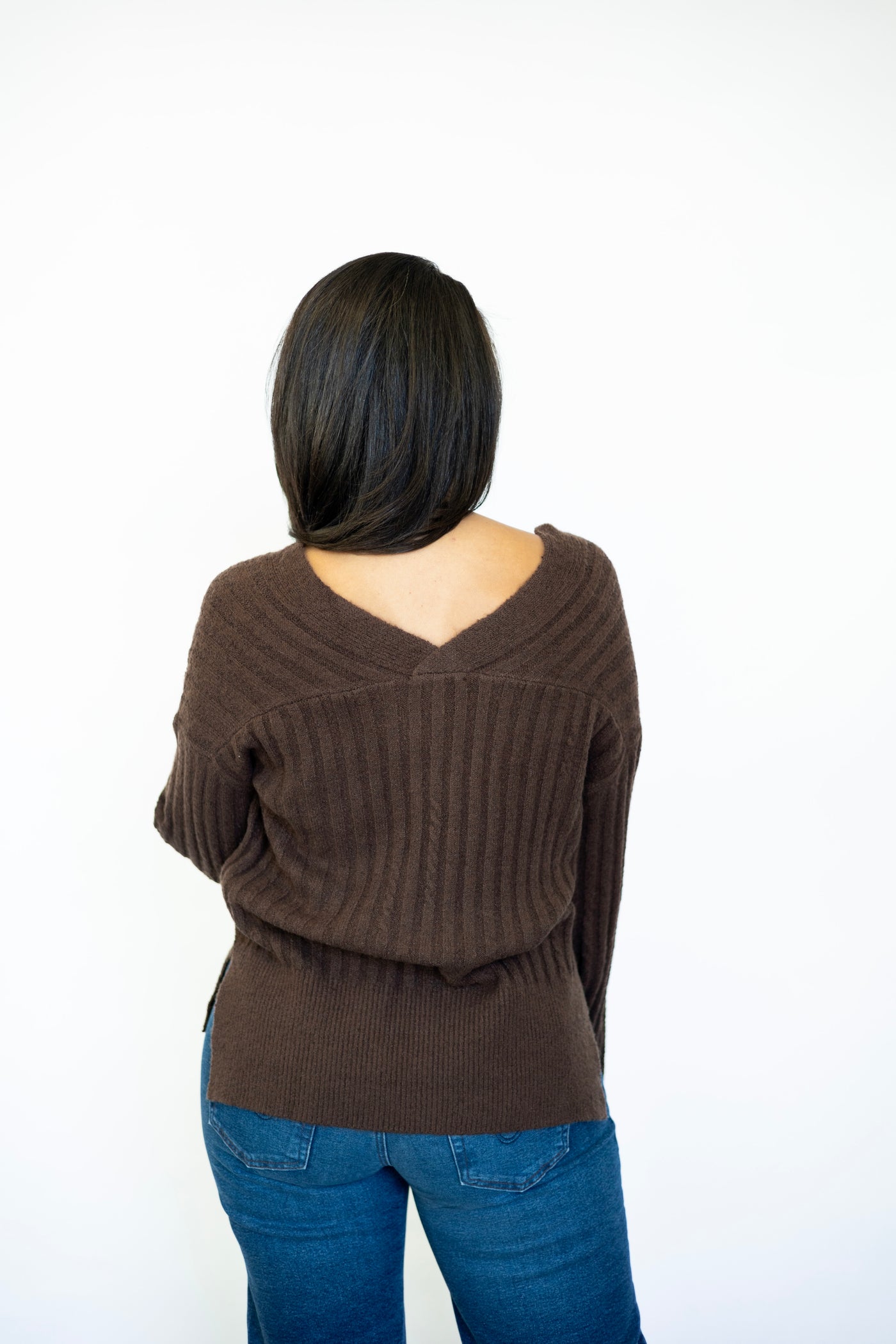 Carli V Neck Pullover