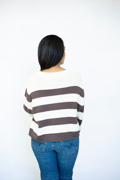 Striped Pullover Sweater