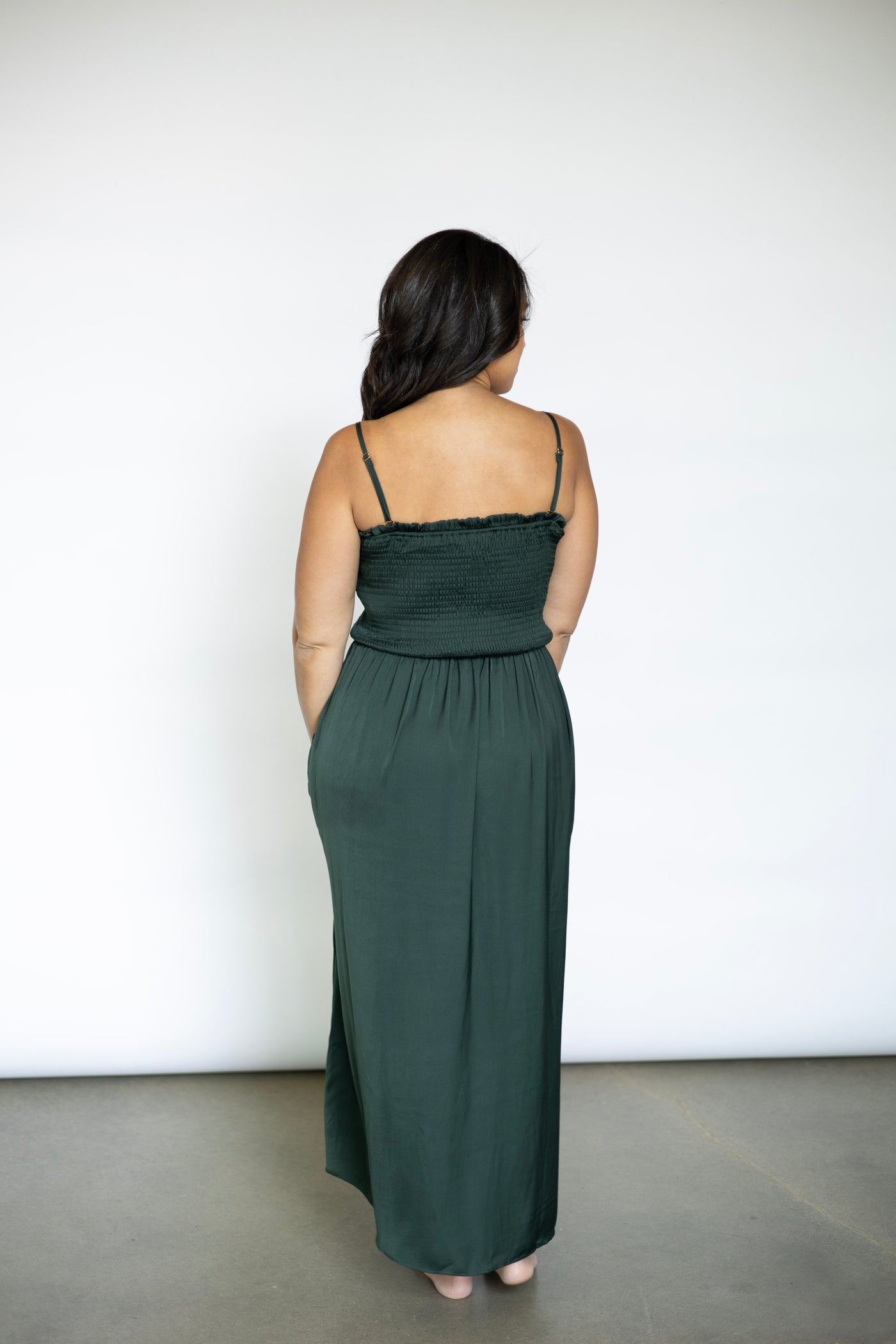 Simple wedding guest dress